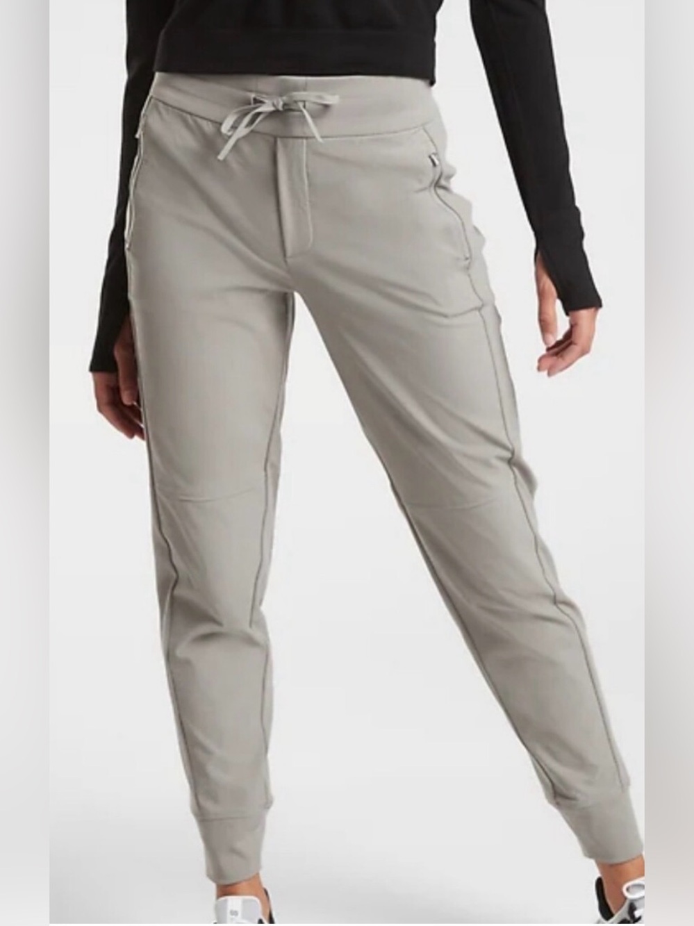 Athleta Headlands Hybrid Trek Mid Rise Jogger pants retail $108.00